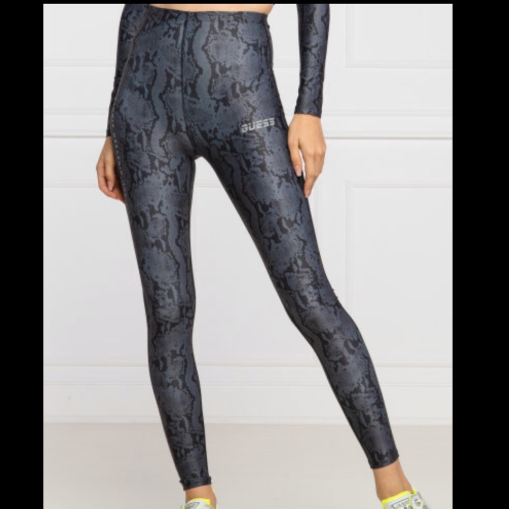 Reptile Print Active Leggings